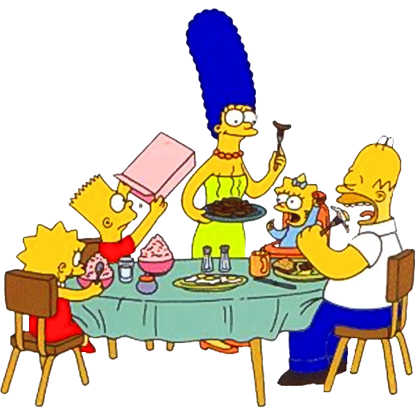 Cenando en Familia